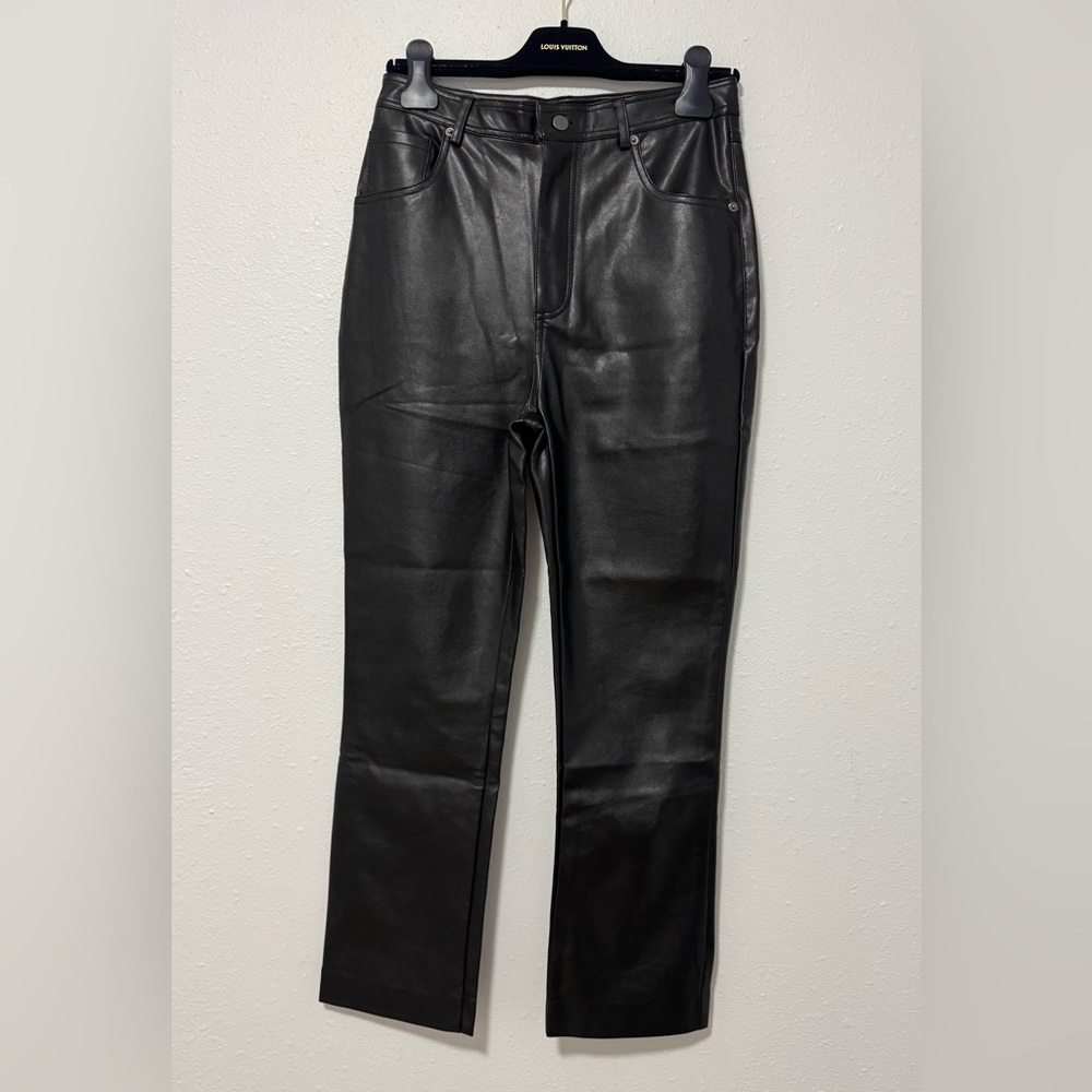 NWT Steve Madden Vegan Leather Pants in Black